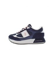 U.S. Polo Assn. Sneakersy w kolorze granatowo-jasnoróżowym rozmiar: 38. Niebieskie obuwie sportowe damskie U.S. Polo Assn., bez zapięcia. Za 259.13 zł.