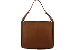 Shopper bag skórzany BARBERINI'S j. brązowy 915-12. Brązowe shopper bag Barberinis, bez wzorów, ze skóry, na ramię, duże, bez dodatków. Za 271.99 zł.