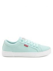 Levi's® Tenisówki 234198-634-14 Turkusowy. Niebieskie obuwie sportowe damskie bez wzorów, z materiału, bez zapięcia. Za 209.99 zł.
