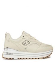 Liu Jo Sneakersy Maxi Wonder 73 BA4059 P0102 Beżowy. Brązowe obuwie sportowe damskie Liu Jo, ze skóry, bez zapięcia. Za 1,309.00 zł.