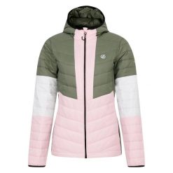 Kurtka Ocieplana Damska Lively. Czerwone kurtki damskie Dare 2b, bez wzorów, z puchu, bez kaptura. Za 162.99 zł.
