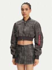 Alpha Industries Kurtka bomber MA-1 Vintage 156002 Szary Regular Fit. Szare kurtki damskie Alpha Industries, xl, bez wzorów, z syntetyku, bez kaptura. Za 579.99 zł.