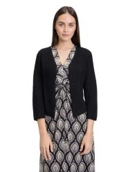 CARTOON Kardigan w kolorze czarnym rozmiar: 38. Czarne kardigany damskie Cartoon, bez wzorów. Za 82.99 zł.