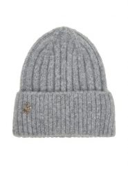 Beverly Hills Polo Club Czapka CWBEO-BHPC-W3-001-AW26 Szary. Szare czapki damskie Beverly Hills Polo Club, na zimę, bez wzorów, z poliesteru. Za 69.99 zł.