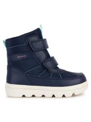 Geox Śniegowce J Willaboom Girl B A J36HWD 0FU54 C4002 D Granatowy. Niebieskie kozaki dziewczęce Geox, bez wzorów, ze skóry, bez obcasa, bez zapięcia. Za 399.99 zł.
