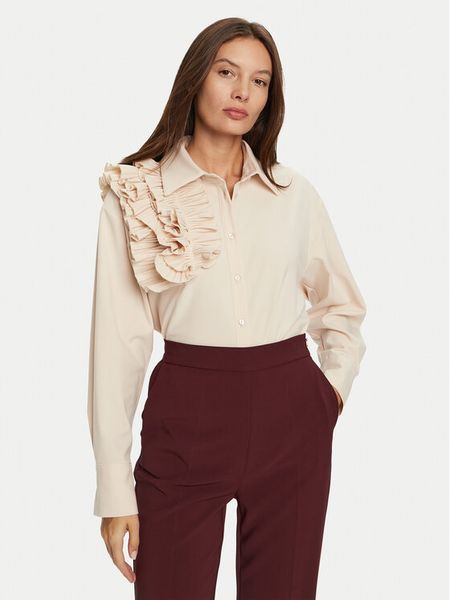 Dixie Koszula C319K030A Écru Regular Fit. Koszule damskie Dixie, l, bez wzorów, z syntetyku, bez kołnierzyka, bez ramiączek. Za 379.99 zł.