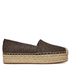 Espadryle MICHAEL Michael Kors. Brązowe espadryle damskie MICHAEL Michael Kors, bez wzorów, bez obcasa. Za 679.99 zł.