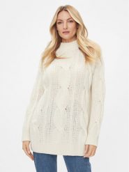 MAX&Co. Sweter Florence 73642623 Beżowy Regular Fit. Brązowe swetry klasyczne damskie MAX&Co., m, z syntetyku, bez kołnierzyka. Za 1,019.00 zł.