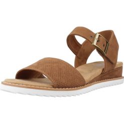 Sandały SKECHERS DESERT KISS SEREND Brązowy. Brązowe sandały damskie Skechers, bez wzorów, z tkaniny, bez obcasa, bez zapięcia. Za 207.99 zł.