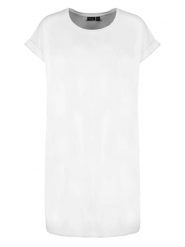 Eight2Nine Sukienka w kolorze białym rozmiar: S. Białe sukienki damskie Eight2Nine, bez wzorów, z bawełny, bez ramiączek. Za 32.90 zł.