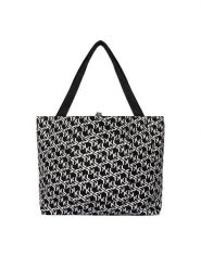 Karl Lagerfeld Jeans Torebka B1W50009 Czarny. Czarne shopper bag Karl Lagerfeld Jeans, bez wzorów, z jeansu, bez dodatków. Za 339.99 zł.