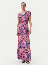 Morgan Sukienka letnia 251-RPLAYA Kolorowy Regular Fit. Sukienki damskie Morgan, bez wzorów, z syntetyku, bez ramiączek. Za 269.99 zł.