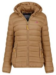 Geographical Norway Kurtka pikowana "Atikolor" w kolorze szarobrązowym rozmiar: M. Brązowe kurtki damskie Geographical Norway, m, bez wzorów, bez kaptura. Za 175.67 zł.