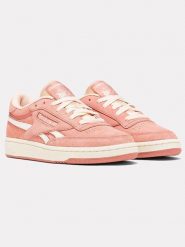Reebok Skórzane sneakersy "Club C Revenge" w kolorze jasnoróżowym rozmiar: 38. Różowe obuwie sportowe damskie Reebok, bez zapięcia. Za 320.63 zł.