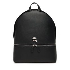 Plecak KARL LAGERFELD. Czarne plecaki KARL LAGERFELD, bez wzorów. Za 769.99 zł.