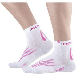 Skarpetki Monnet X-Light. Białe skarpetki damskie MONNET, bez wzorów. Za 128.00 zł.