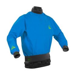 Kurtka kajakowa górska na wyprawy wodne unisex Palm Velocity wodoodporna. Niebieskie kurtki damskie PALM, na jesień, m, bez wzorów, z nylonu, bez kaptura. Za 975.00 zł.