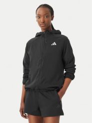 Adidas Kurtka do biegania Essentials KA4339 Czarny Regular Fit. Czarne kurtki sportowe damskie Adidas, xs, bez wzorów, z syntetyku, bez kaptura. Za 299.99 zł.