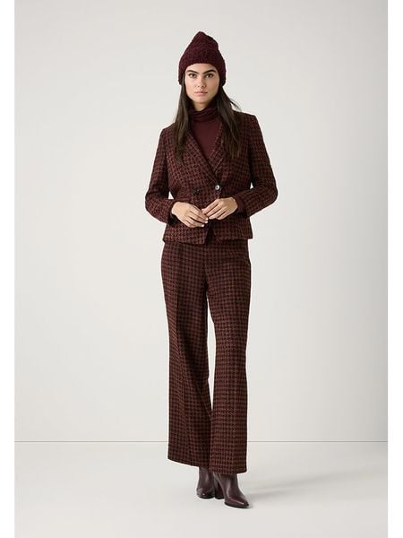 More & More Koszulka w kolorze bordowym rozmiar: 42. Czerwone koszulki damskie More & More, bez wzorów, bez kołnierzyka, bez ramiączek. Za 156.98 zł.