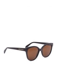 Nine West Okulary przeciwsłoneczne CEO-NW6630S Brązowy ciemny. Brązowe okulary przeciwsłoneczne damskie Nine West. Za 149.99 zł.