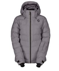 Kurtka narciarska damska SCOTT Ultimate Warm. Szare kurtki damskie Scott, na zimę, m, bez wzorów, z materiału, bez kaptura. Za 969.99 zł.