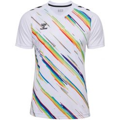 Koszulka Hummel Match Triumph. Białe bluzki damskie Hummel, bez wzorów, sportowe, bez kołnierzyka, bez ramiączek. Za 237.00 zł.