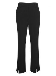 MOSS COPENHAGEN Spodnie "Jessamina" w kolorze czarnym rozmiar: XL. Czarne spodnie materiałowe damskie Moss Copenhagen, bez wzorów, z materiału. Za 101.23 zł.