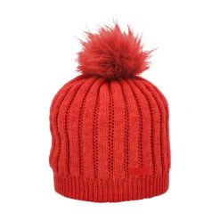 Kapelusz damski CMP. Czerwone kapelusze damskie CMP, bez wzorów, z dżerseju, eleganckie. Za 69.99 zł.