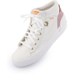 Keds Demi Mid TRX skórzane damskie białe roz. 39. Czerwone obuwie sportowe damskie KED, ze skóry, bez zapięcia. Za 227.99 zł.