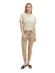 Tom Tailor Dżinsy - Skinny fit - w kolorze beżowym rozmiar: W34/L28. Brązowe jeansy damskie Tom Tailor. Za 57.20 zł.