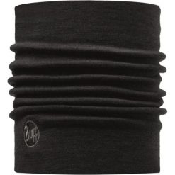 Komin wielofunkcyjny z wełny merynosów Buff Merino Heavyweight. Niebieskie kominy damskie Buff, na zimę, bez wzorów, z wełny. Za 145.92 zł.