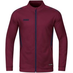 Kurtka damska Jako polyester Challenge. Czerwone kurtki sportowe damskie JAKO, z aplikacjami, z dzianiny, bez kaptura. Za 163.40 zł.