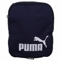 Torba saszetka listonoszka PUMA na ramię. Niebieskie nerki i saszetki damskie Puma, bez wzorów. Za 65.00 zł.