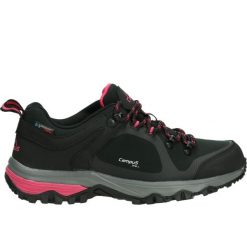 Buty Trekkingowe Damskie Campus MANA. Czarne obuwie trekkingowe damskie Campus, z gumy, przed kostkę, bez zapięcia. Za 166.99 zł.