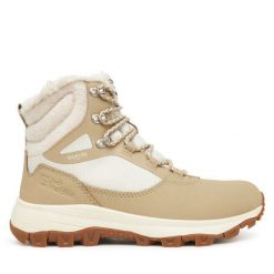 Trekkingi Jack Wolfskin. Brązowe obuwie trekkingowe damskie Jack Wolfskin, bez zapięcia. Za 629.99 zł.