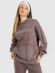 4F Bluza dresowa nierozpinana z kapturem damska - brązowa L. Brązowe bluzy damskie 4F, l, bez wzorów, z bawełny, z kapturem. Za 179.99 zł.
