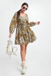 Sukienka TWINSET ACTITUDE. Sukienki damskie Twinset Milano, bez wzorów, bez ramiączek. W wyprzedaży za 359.87 zł.