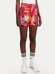 Adidas Szorty sportowe FARM Rio Pacer JD6279 Różowy Loose Fit. Czerwone spodenki sportowe damskie Adidas, m, bez wzorów, z syntetyku, na fitness i siłownię. Za 119.99 zł.