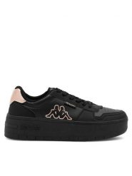 Kappa Sneakersy SS24-3C017 Czarny. Czarne obuwie sportowe damskie Kappa, ze skóry, bez zapięcia. Za 159.99 zł.