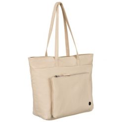 Shopperka damska Peterson PTN CSM-14 beżowa. Brązowe shopper bag Peterson, bez wzorów, bez dodatków. Za 94.99 zł.