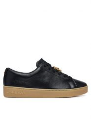 MICHAEL Michael Kors Sneakersy Keaton 43T6KTFS1L Czarny. Czarne obuwie sportowe damskie MICHAEL Michael Kors, ze skóry, bez zapięcia. Za 679.99 zł.