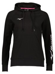 Mizuno Bluza "Team" w kolorze czarnym rozmiar: S. Czarne bluzy damskie Mizuno, s, bez wzorów, z kapturem. Za 96.60 zł.