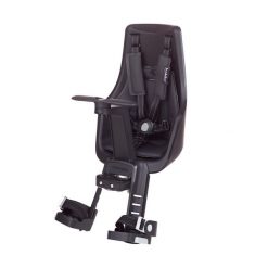 Fotelik rowerowy dla dzieci Mini EXCLUSIVE Plus, Urban Black. Czarne foteliki rowerowe BOBIKE. Za 458.99 zł.
