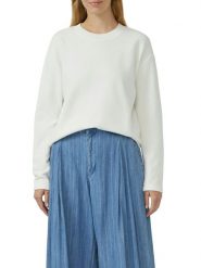 S.Oliver Bluza w kolorze białym rozmiar: 44. Białe bluzy damskie S.Oliver, s, bez wzorów, bez kaptura. Za 109.95 zł.