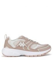 Kappa Sneakersy AW24-3C013 Beżowy. Brązowe obuwie sportowe damskie Kappa, z materiału, bez zapięcia. Za 132.99 zł.