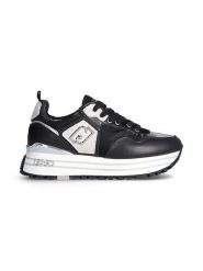 Liu Jo Skórzane sneakersy w kolorze czarnym rozmiar: 39. Czarne obuwie sportowe damskie Liu Jo, z materiału, bez zapięcia. Za 419.45 zł.