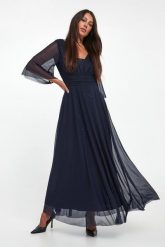 Sukienka wieczorowa maxi JOSEPH RIBKOFF. Sukienki damskie Joseph Ribkoff, bez wzorów, wizytowe, bez ramiączek. Za 1,479.00 zł.