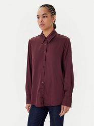 Guess Koszula A114 Bordowy Regular Fit. Czerwone koszule damskie Guess, xs, z aplikacjami, z syntetyku, bez kołnierzyka, bez ramiączek. Za 299.99 zł.