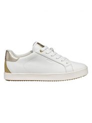 Geox Skórzane sneakersy "Blomiee" w kolorze białym rozmiar: 41. Białe obuwie sportowe damskie Geox, bez zapięcia. Za 292.61 zł.