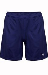 Spodenki do badmintona dla dorosłych Victor 4866. Niebieskie spodenki sportowe damskie Victor, s, bez wzorów, z materiału, z standardowym stanem, na fitness i siłownię. Za 129.99 zł.